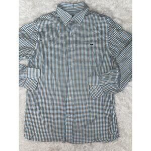 Fish Hippie Men’s M Classic Checkered Button Down. Exc Quality & Condition